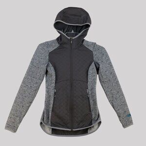The North Face Heather Oaks FullZip Hoodie Womens XS